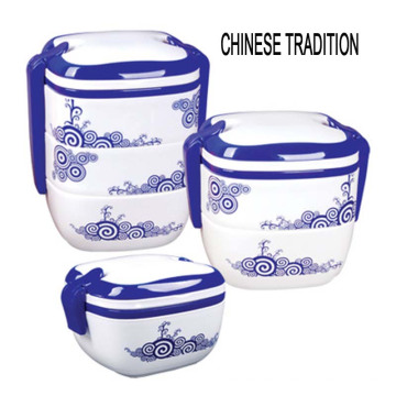 2016 nuevo diseño China Style Plastic Food Container